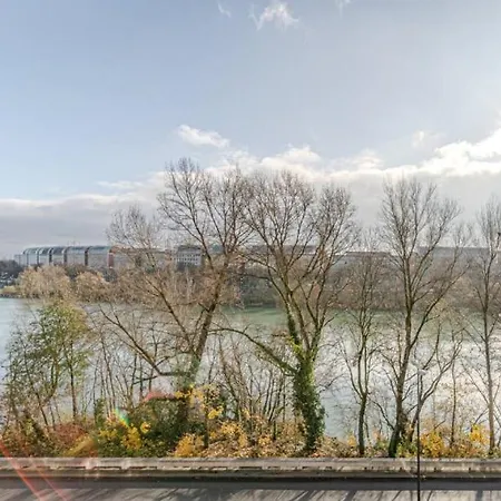 Lägenhet Terrasse & Vue Rhone, Cite Internationale