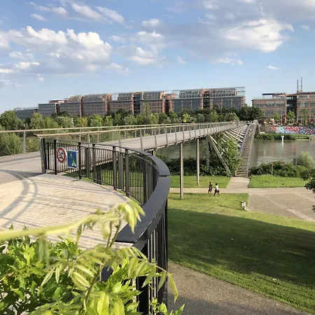 Terrasse & Vue Rhone, Cite Internationale Caluire-et-Cuire